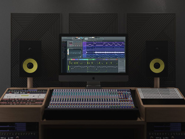 iMac Pro In Music Studio - Free Mockup