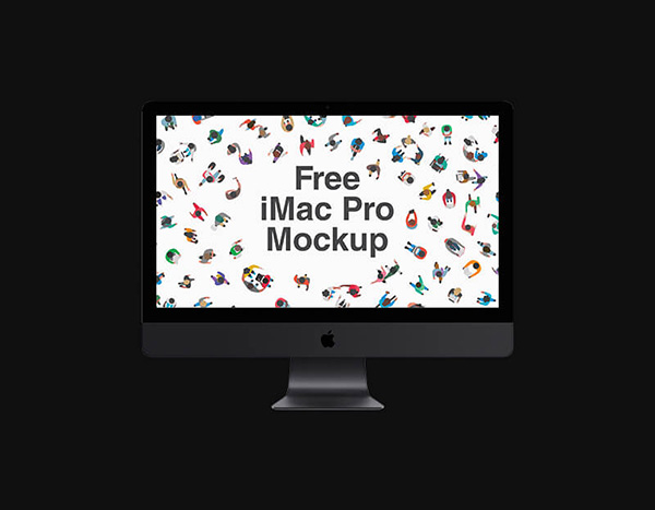 iMac Pro Mockup PSD Vol. 1