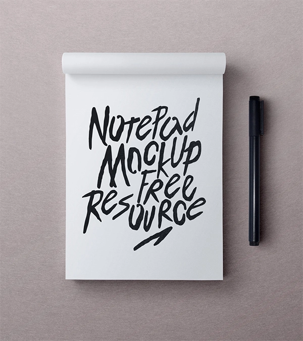 Notepad Mockup Vol.1