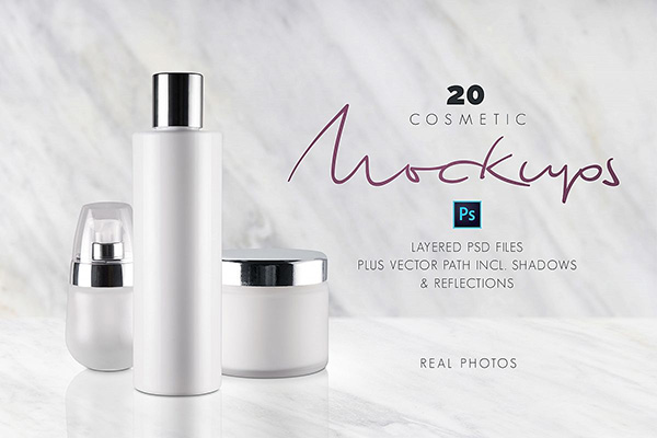 20 Cosmetic Mockups