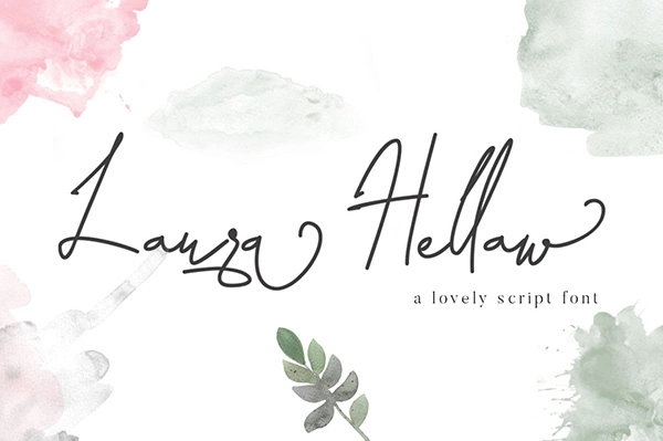 Laura Hellaw Script Font