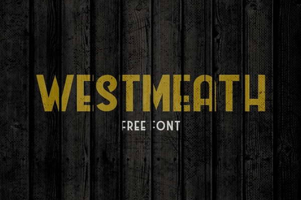 Westmeath - Free Vintage Style Font