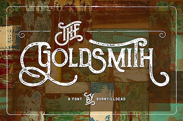 The Goldsmith Vintage – Free Font