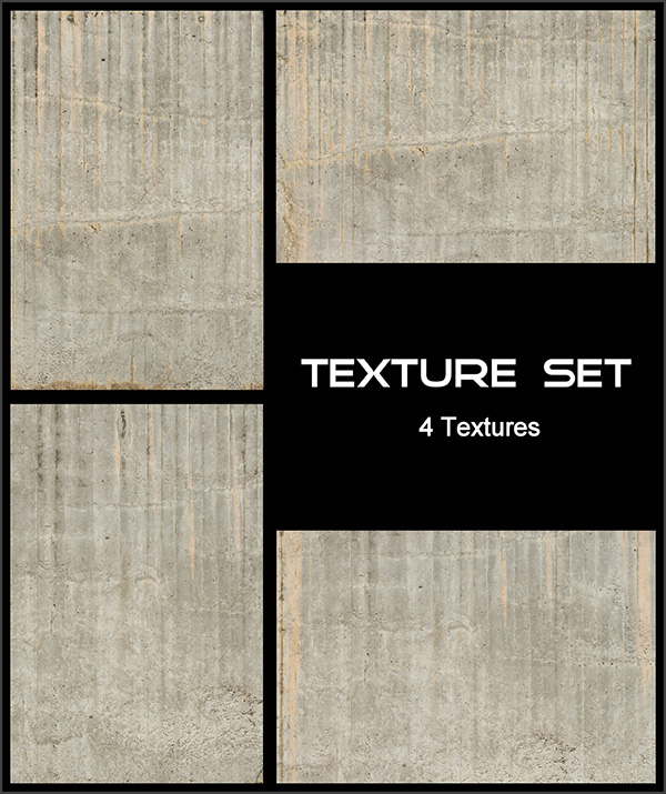 Texture Set - Concrete Wall