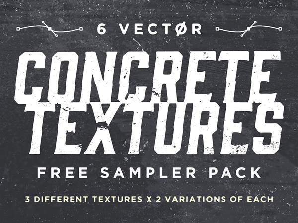 Vector Concrete Textures Sampler Pack