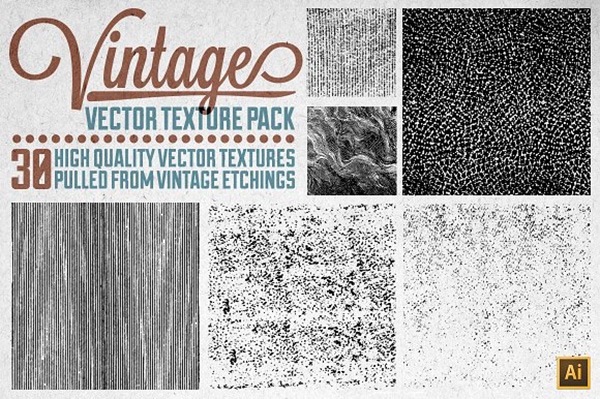 Vintage Vector Texture Pack