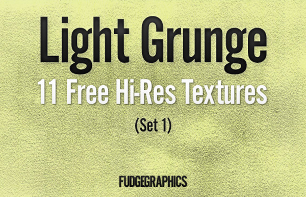 11 Free Hi-Res Light Grunge Textures (Set 1)