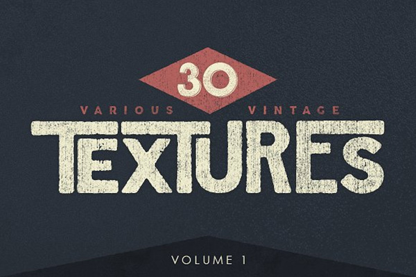 30 Various Vintage Textures