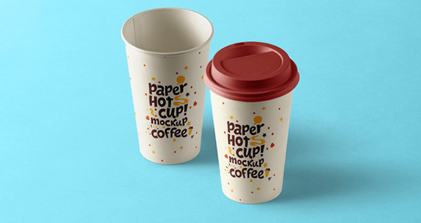 Paper Hot Cup Template
