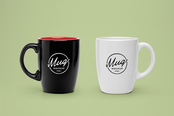 Mug #2 - Free PSD Mock-Up Template