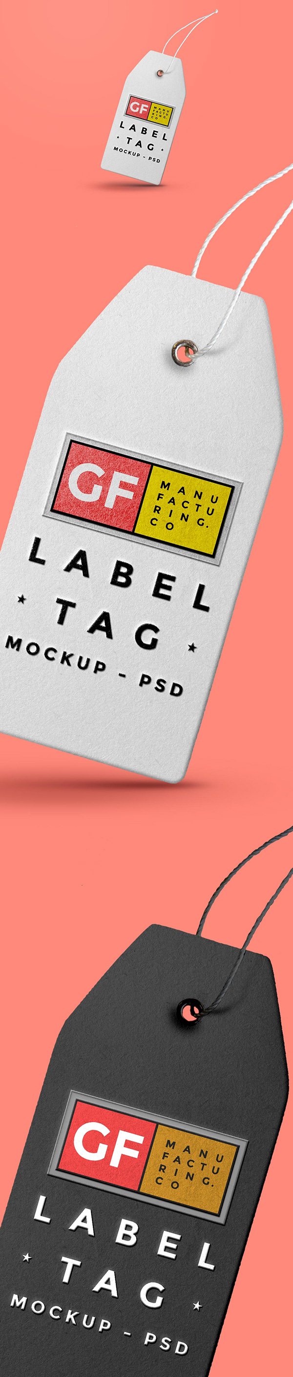 Label Tag Mockup