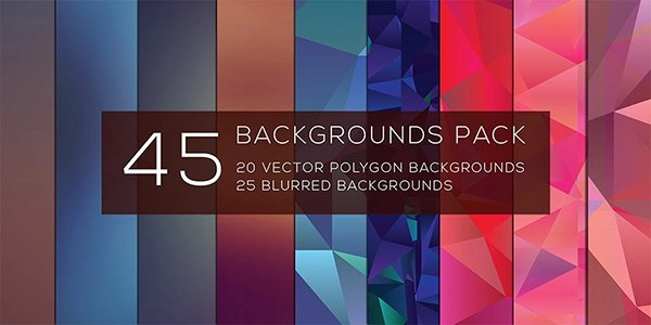 Freebie 45 Backgrounds Pack