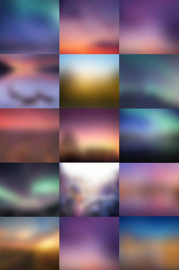 16 Blurred Backgrounds vol.2