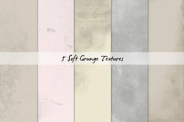 5 Soft Grunge Textures