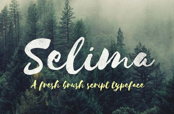 Selima Free Typeface