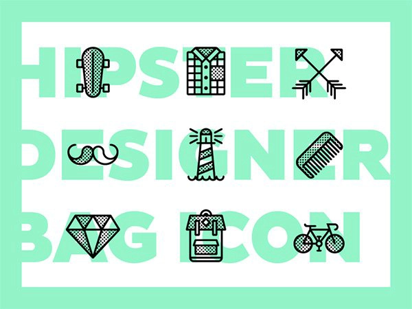 9 Hipster Icons