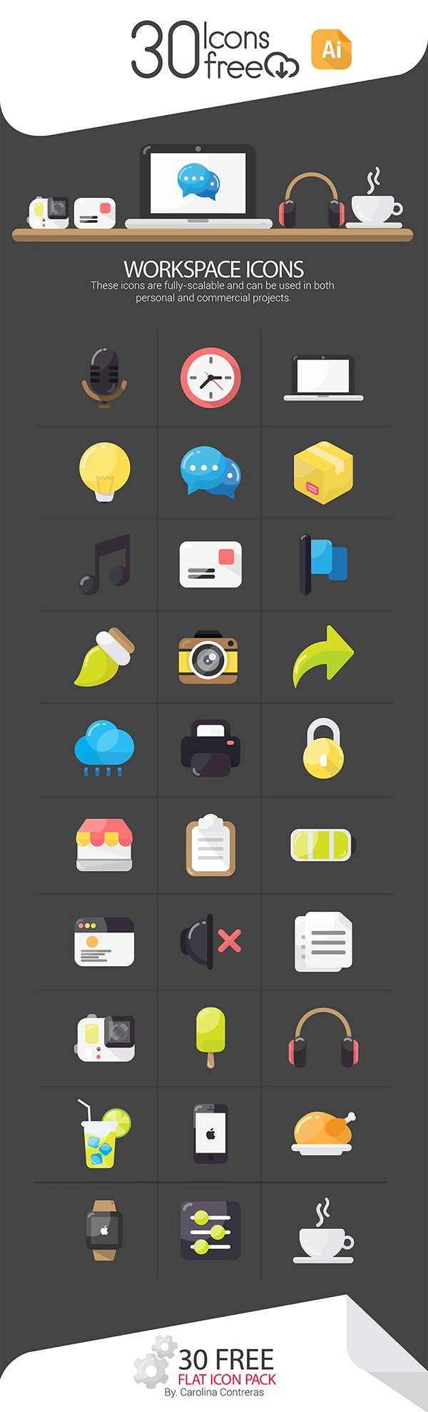 30 Free Icons