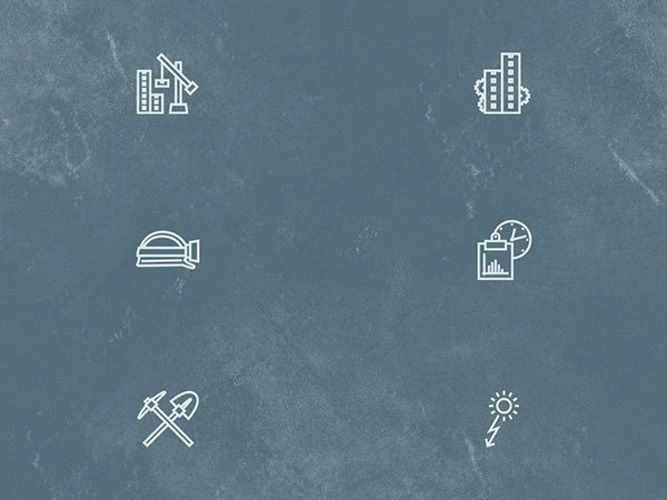 Free Construction Outline Icon Set