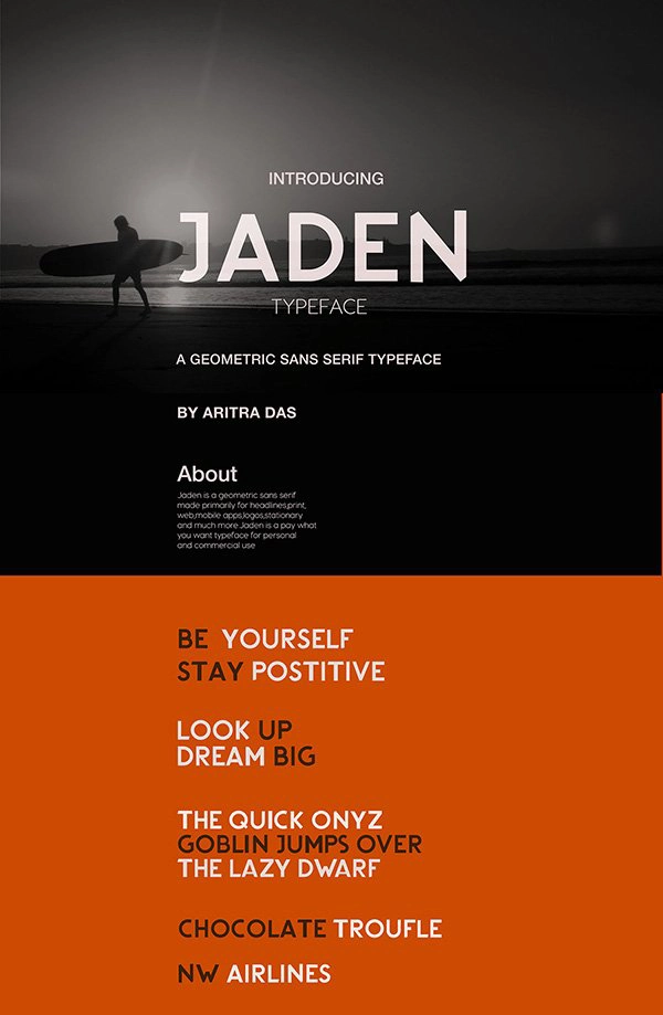 Jaden Typeface
