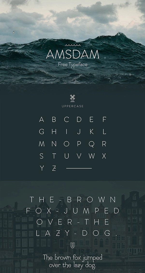 Amsdam Typeface