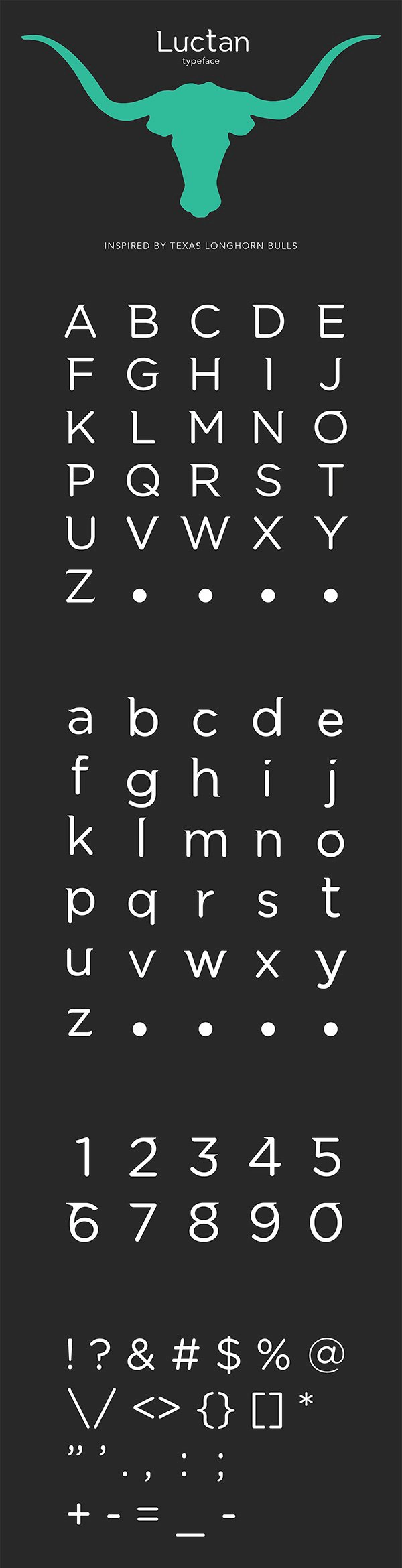 Luctan Typeface