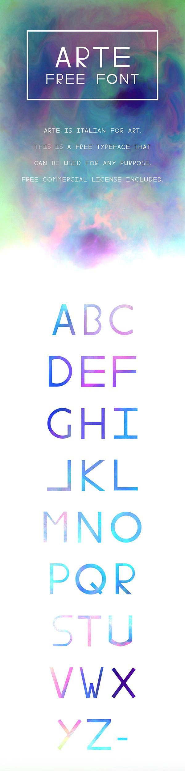 Arte - Free Typeface