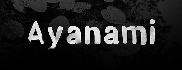 Ayanami | FREE FONT