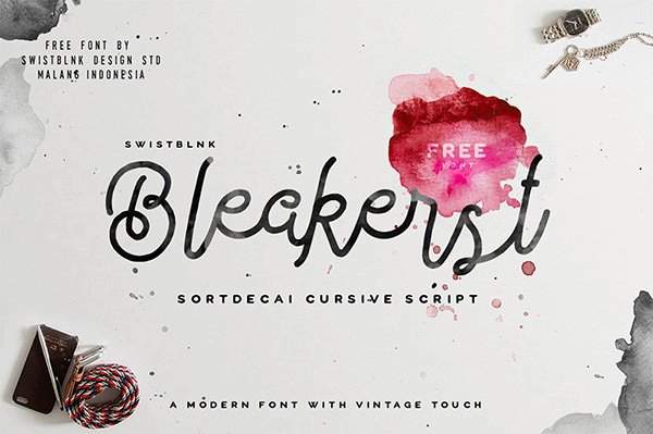Bleakerst Free Font