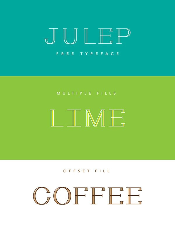 JULEP - Free Typeface