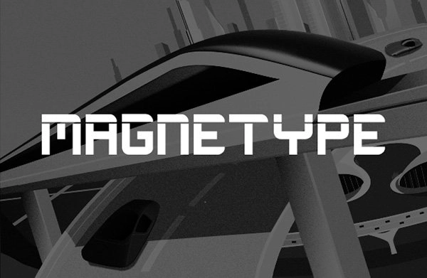 Magnetype - Free Font