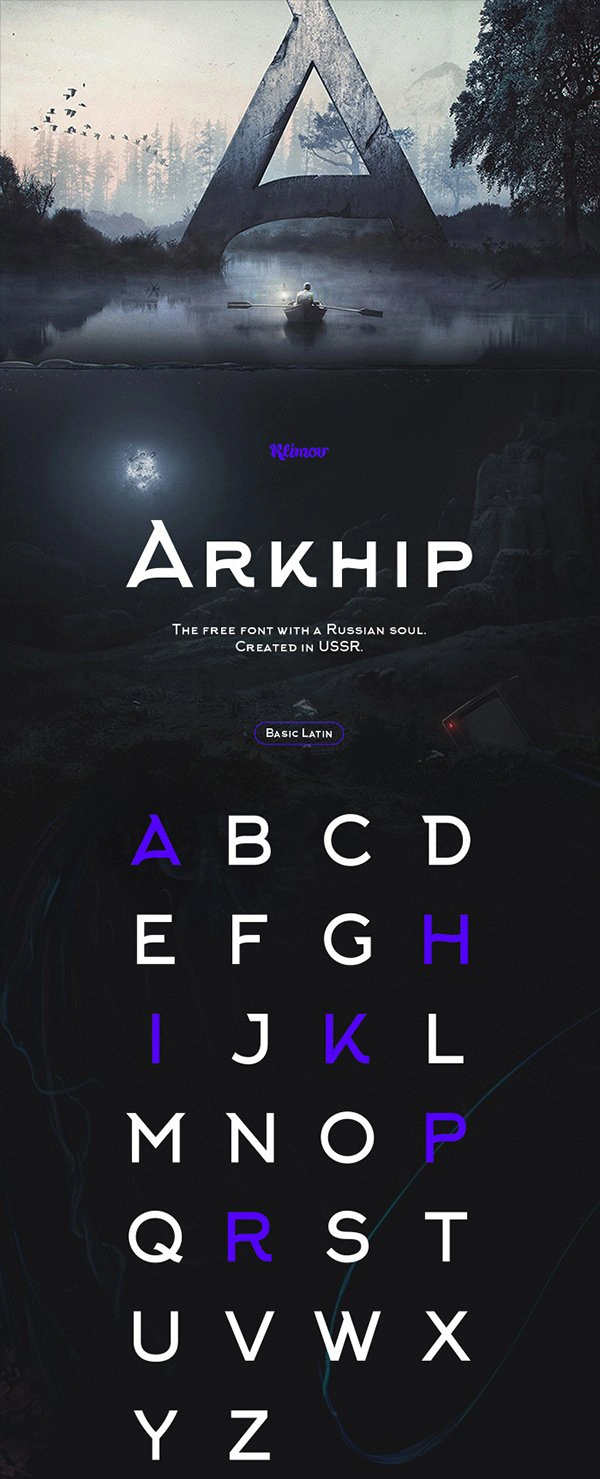 Arkhip Free font