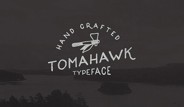 Tomahawk — Vintage Font