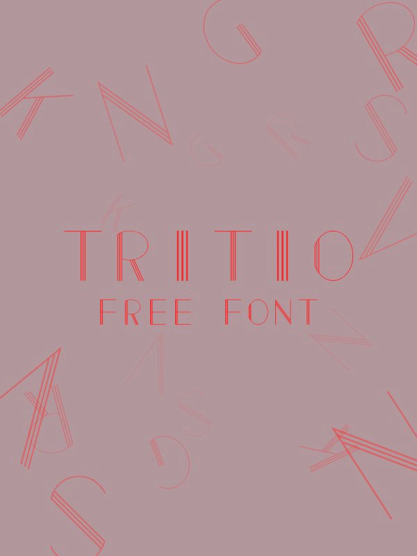 Tritio Free Font