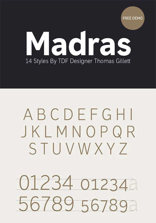 Madras Free Font