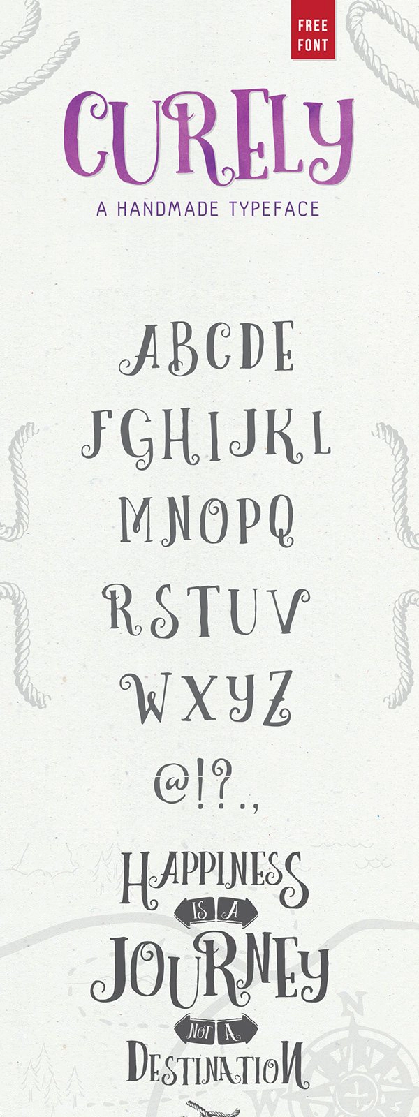 Curely Free Typeface