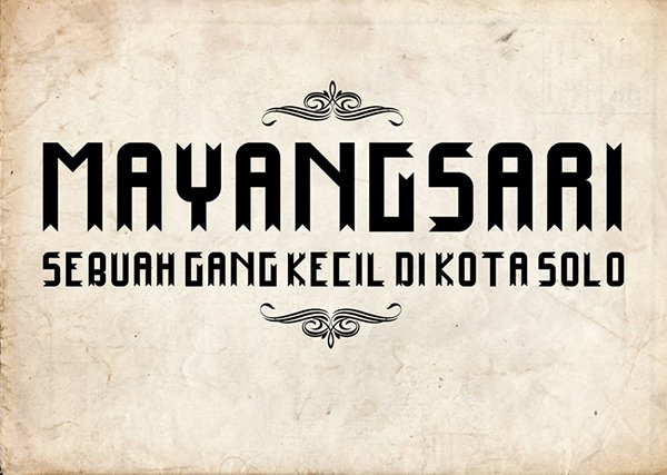 Mayangsari Free Font