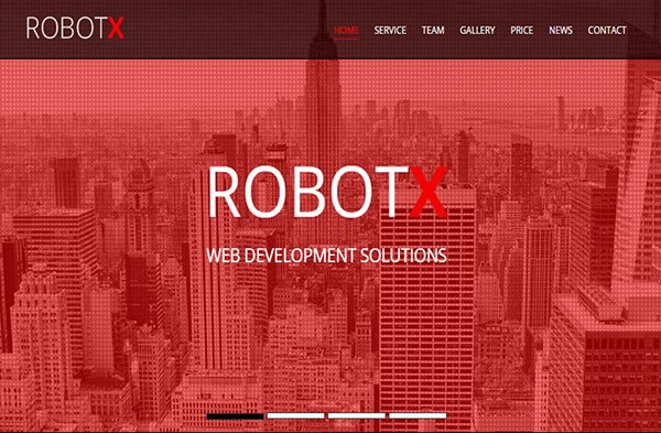Robotx – Onepage Bootstrap Template