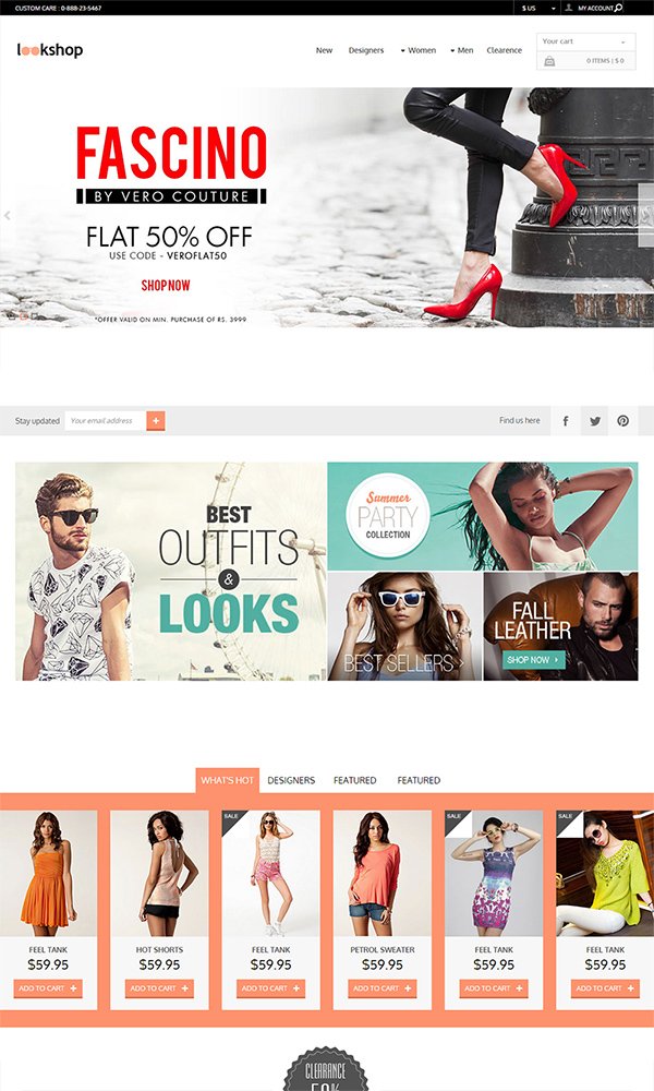 Look Shop - A Flat ECommerce Bootstrap Responsive Web Template
