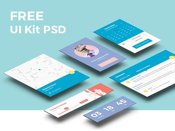 Freebie PSD - UI Kit