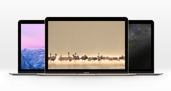 The New MacBook Psd Mockup Template
