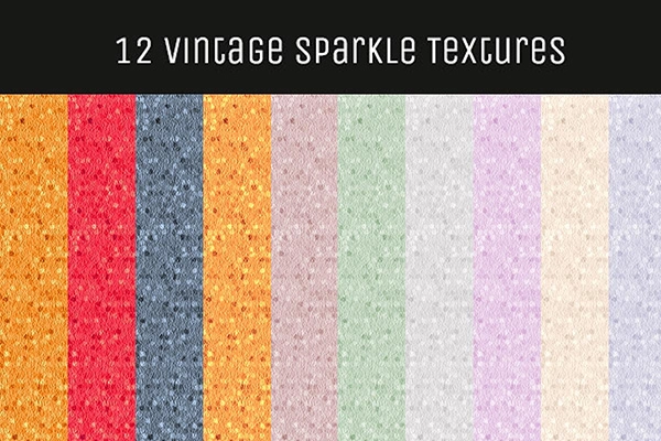 12 Free Vintage Sparkle Textures