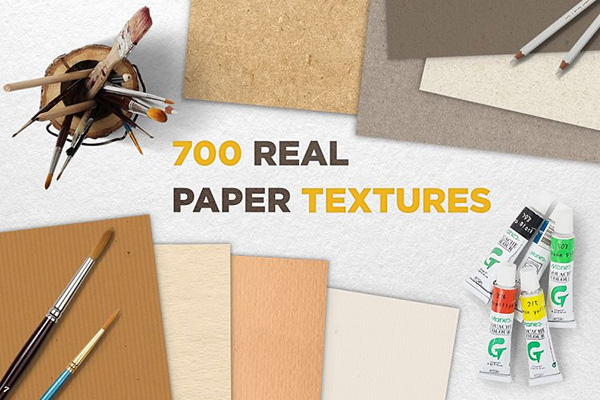 700 Real Paper Textures Great Bundle