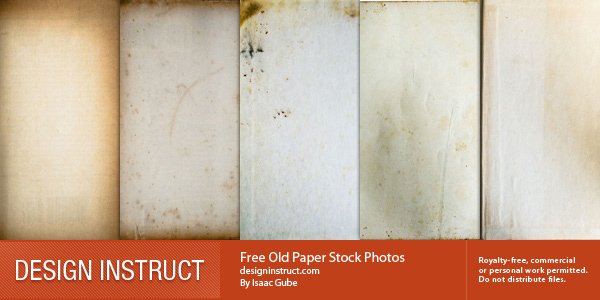 5 Free Old Paper Background