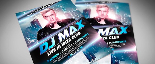 Free Flyer Template: Special Guest DJ Flyer Template