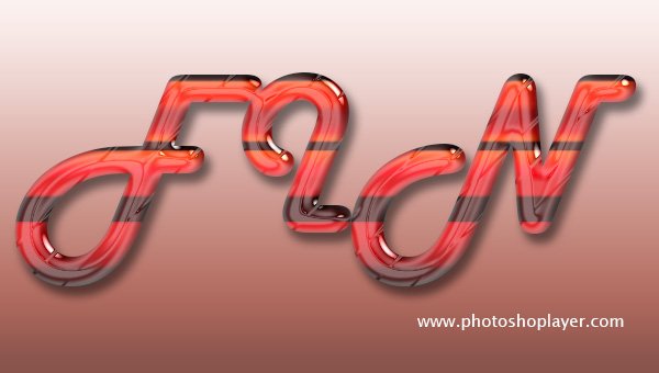 Fine Glass Text Effect In Photoshop CS6