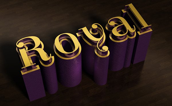 Create An Elegant 3d Text Effect In Photoshop