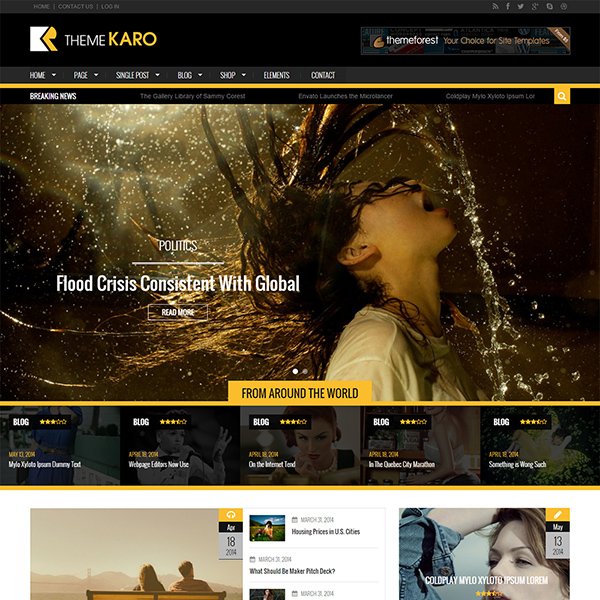 Karo – Free WordPress Theme