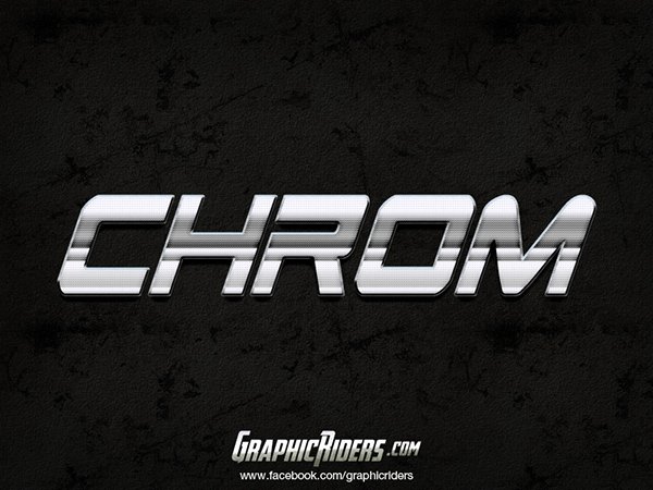 Metallic style – Chrom