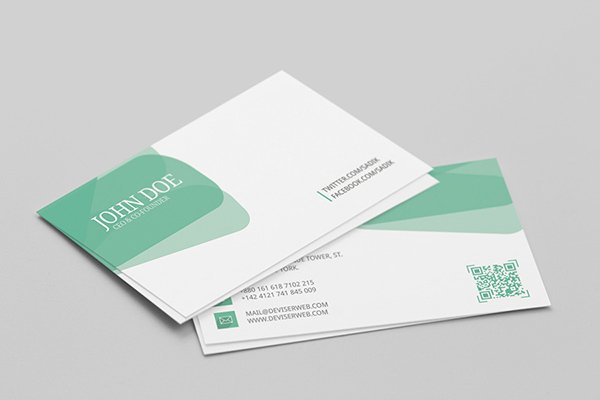 Free Personal Visiting Card Template PSD