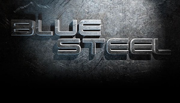Real Steel Text Effect